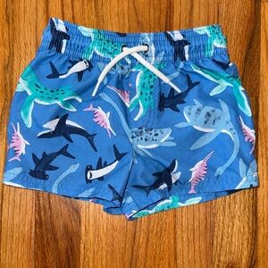Carter's Blue Sea Creature Swim Trunks
